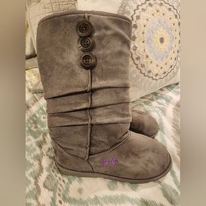 Faux Suede Boots